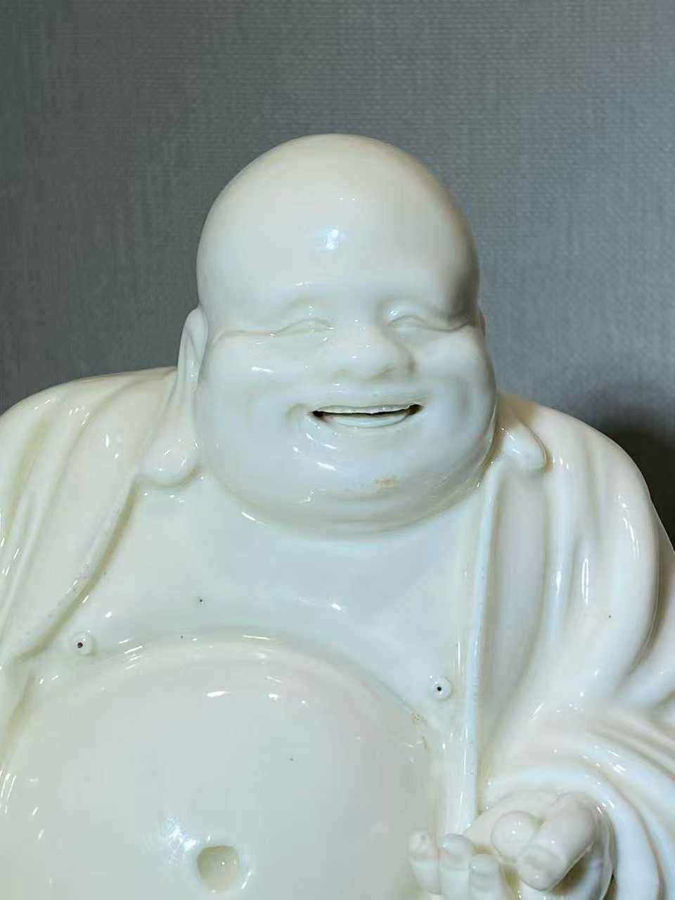 德化白瓷弥勒佛坐像