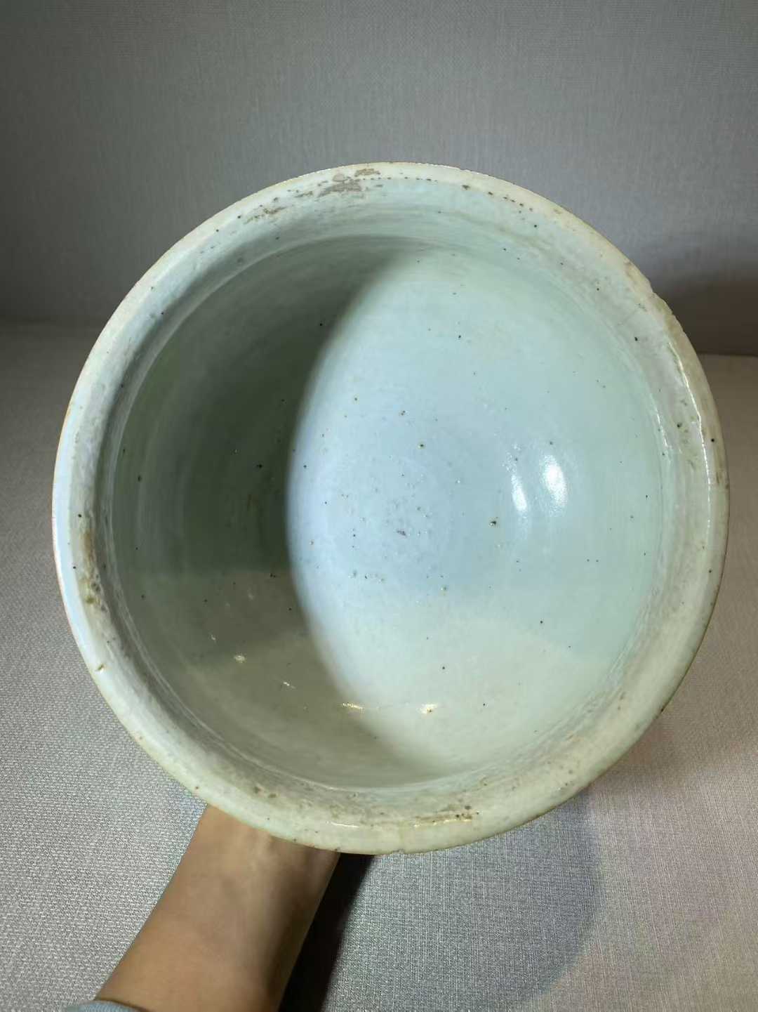 青花鱼龙纹香炉