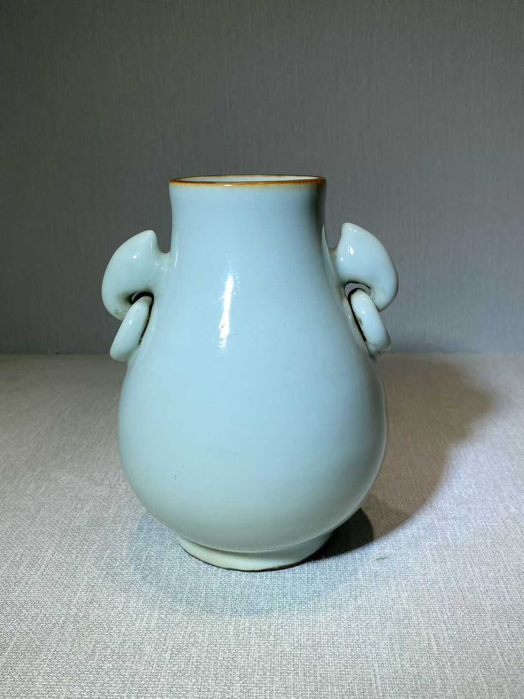 仿官釉鸠耳尊