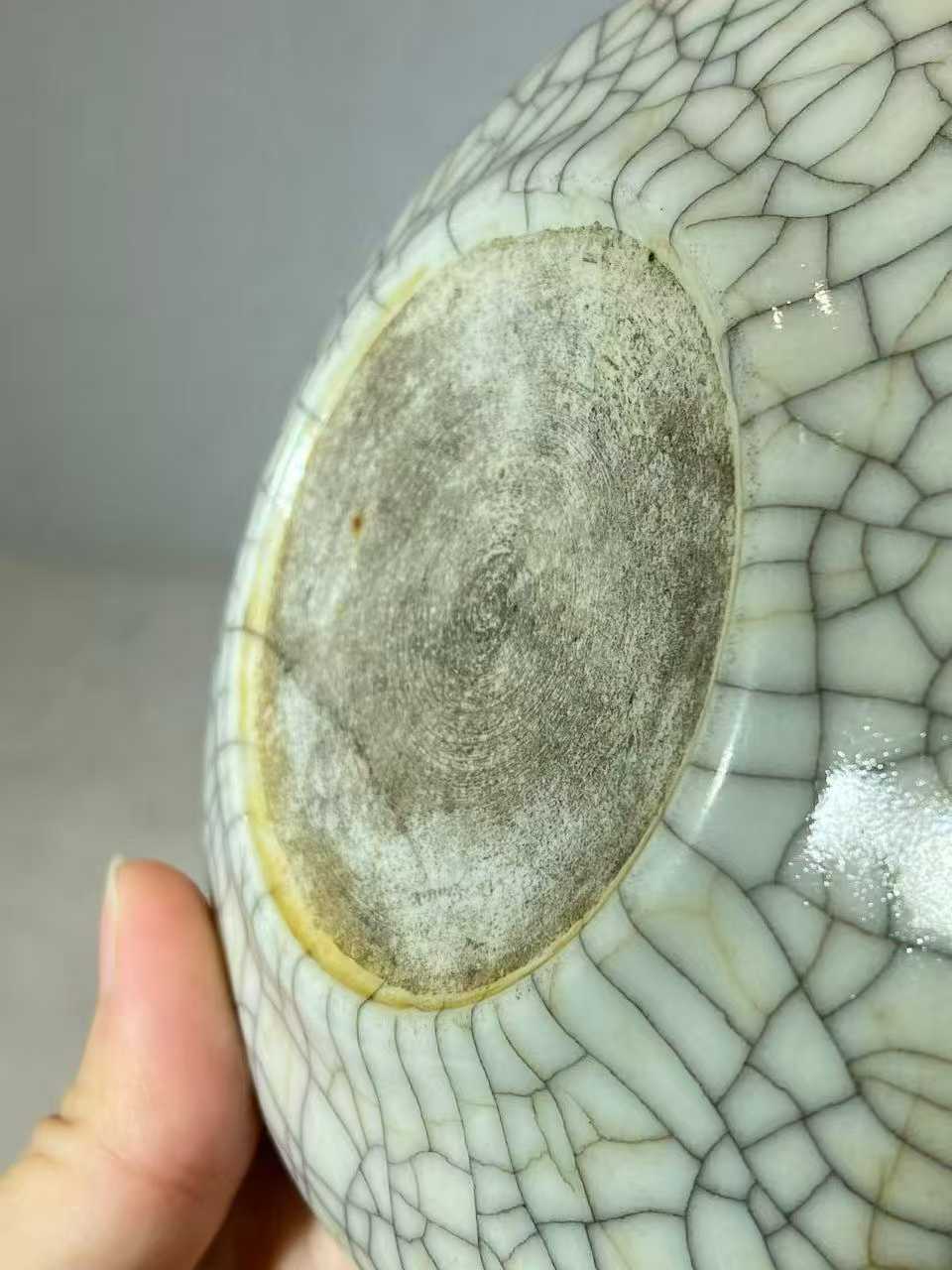哥釉笔洗