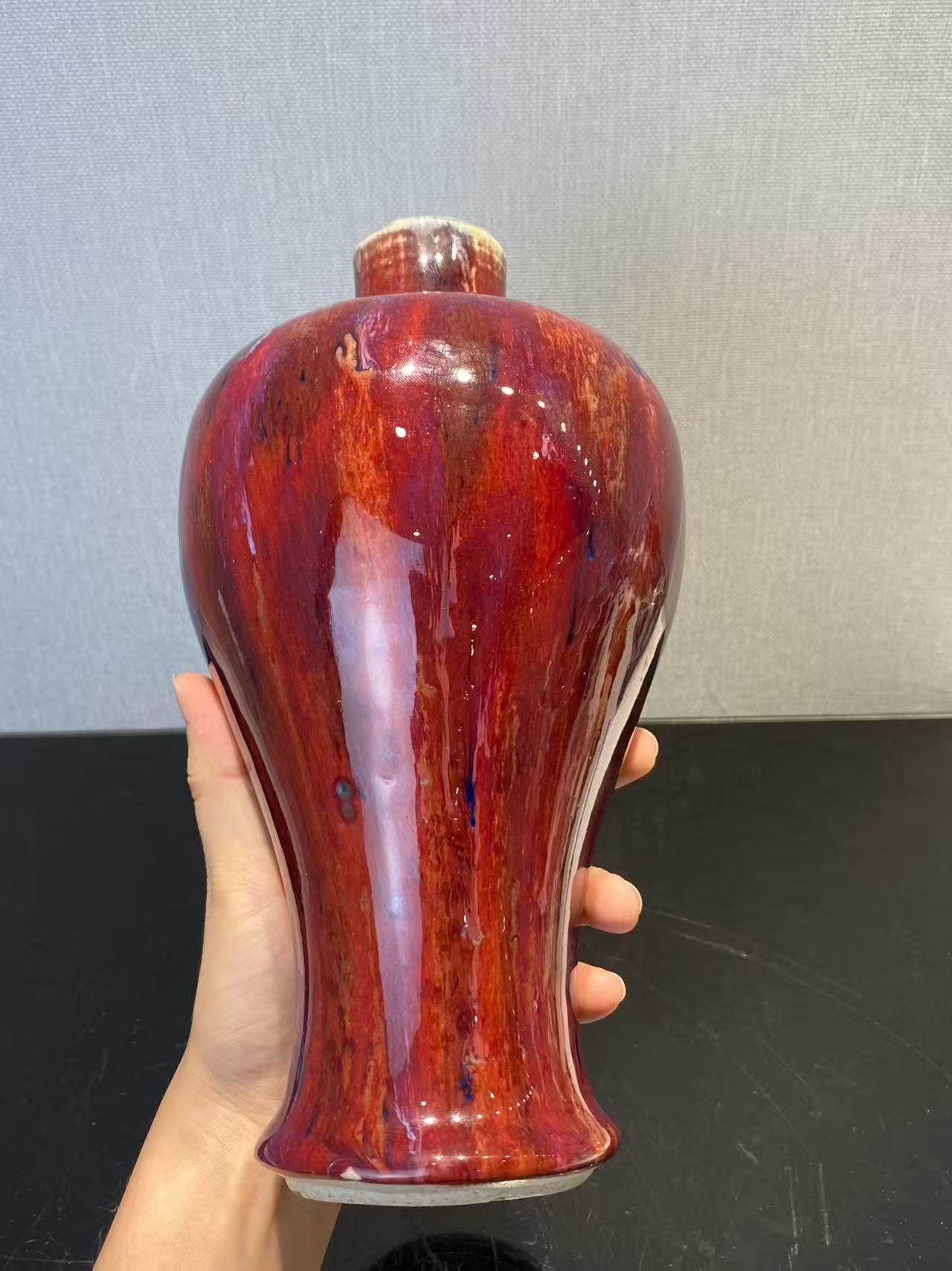 窑变釉梅瓶