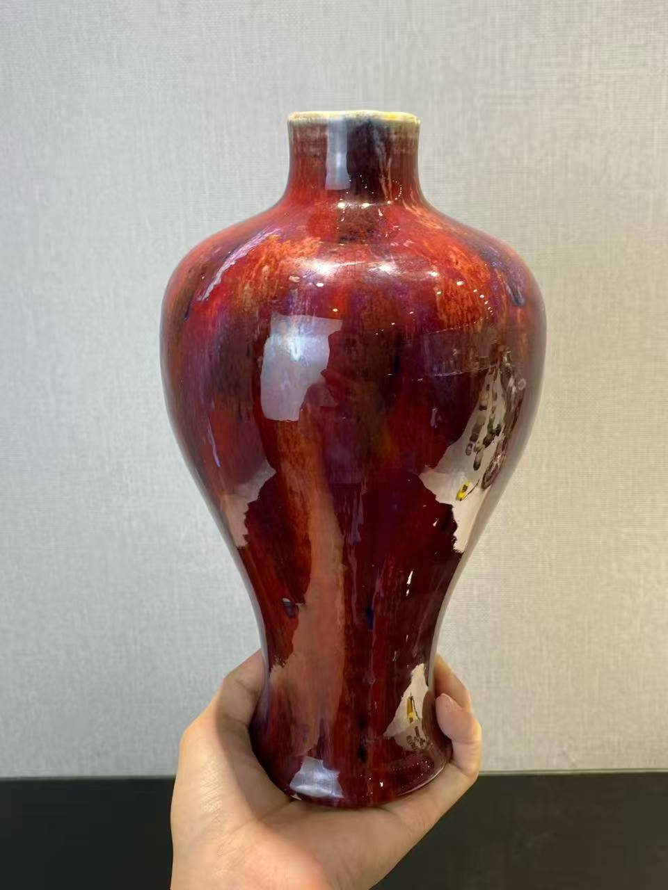 窑变釉梅瓶