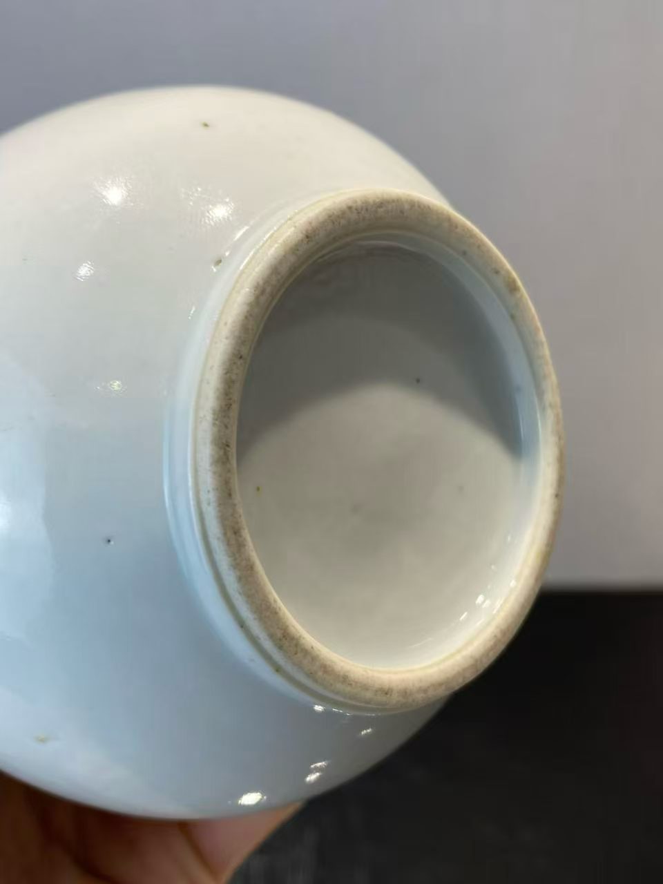 粉彩折枝花卉纹玉米瓶