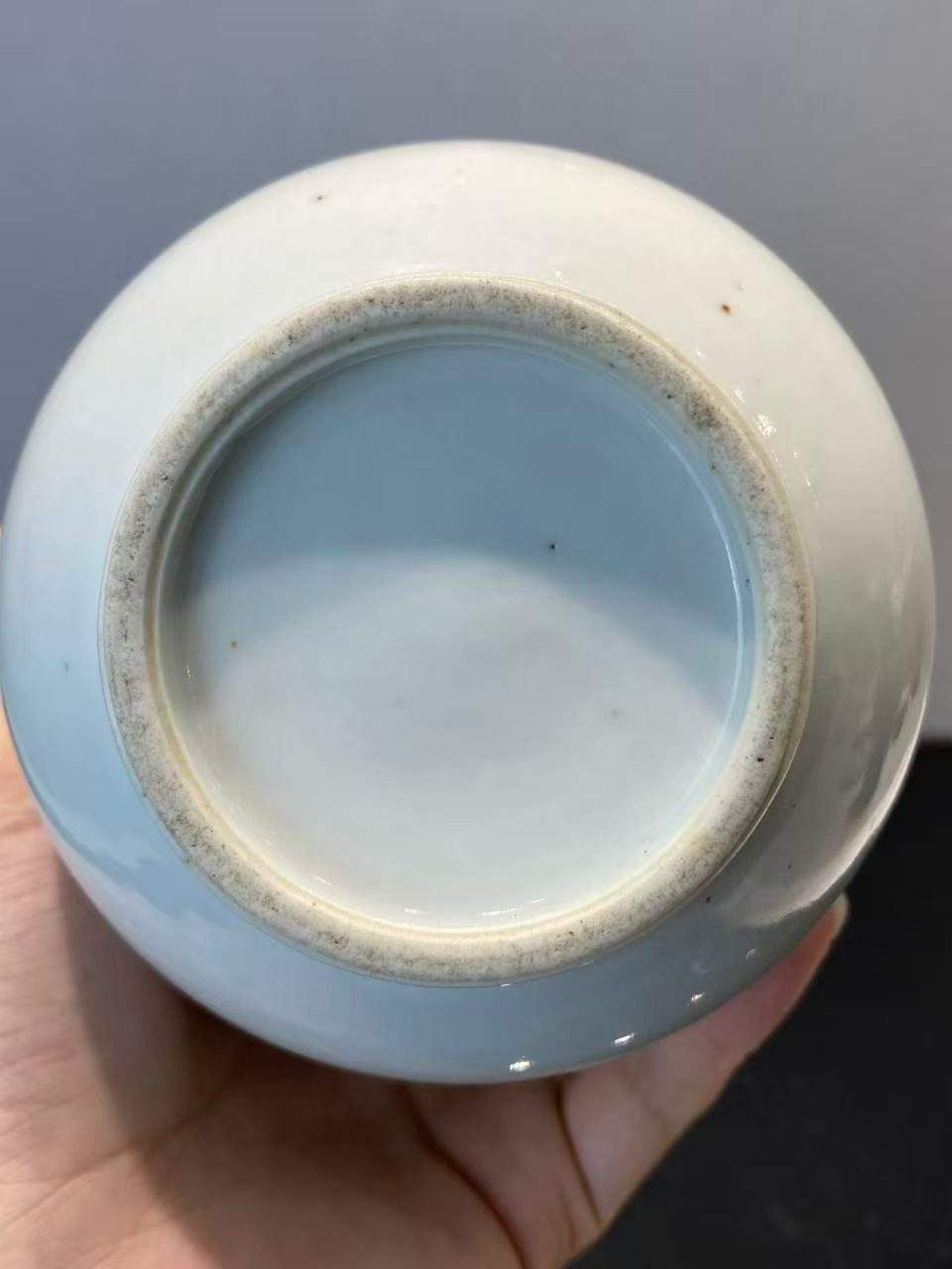 粉彩折枝花卉纹玉米瓶