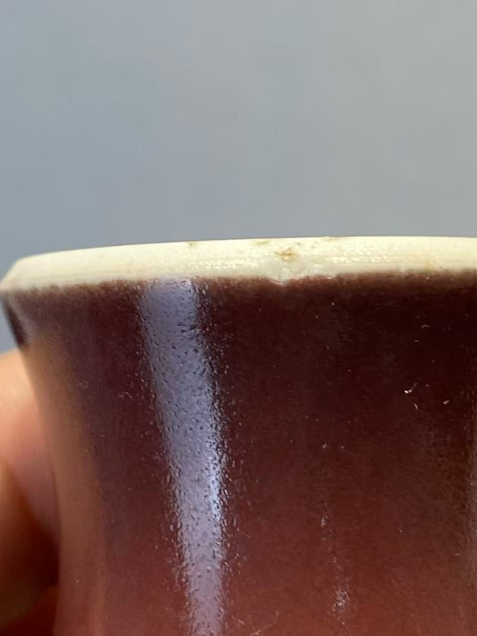 祭红釉小梅瓶